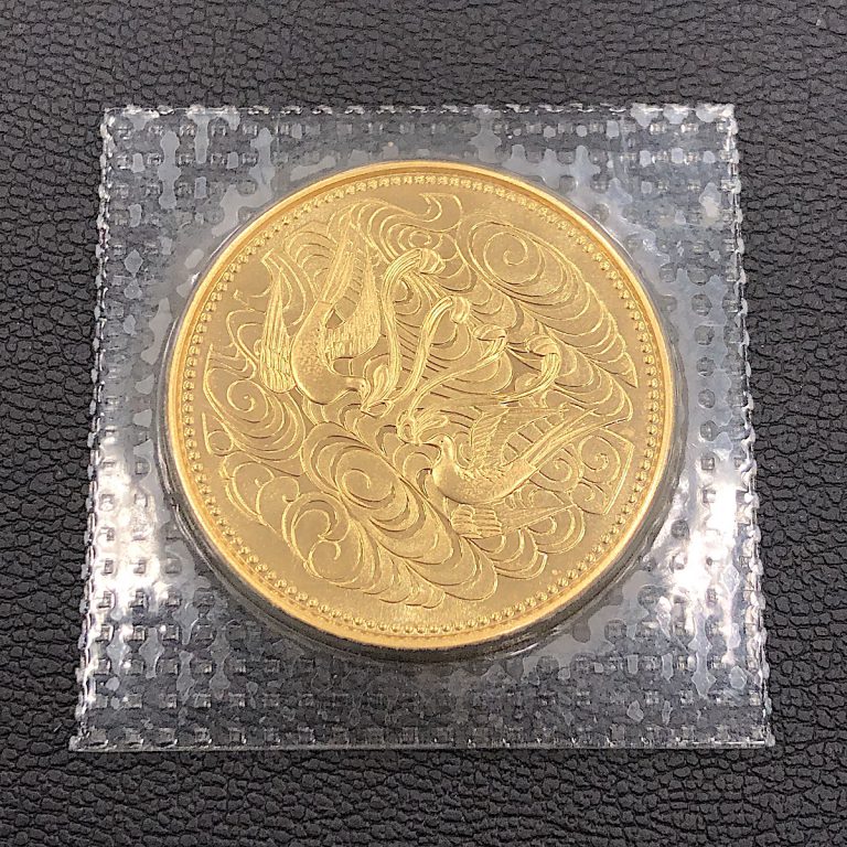 天皇陛下御在位六十年記念金貨