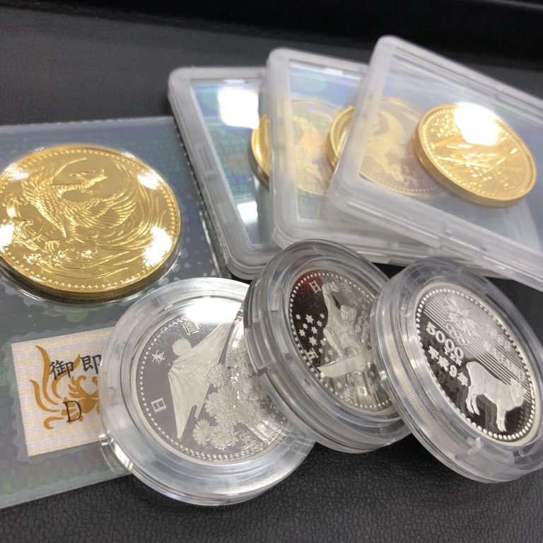 10万円金貨・1万円金貨・記念硬貨