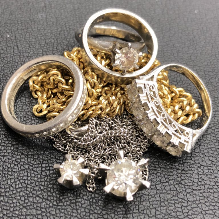 Pt900ネックレス ダイヤ1.2ct/Pt850リングなど