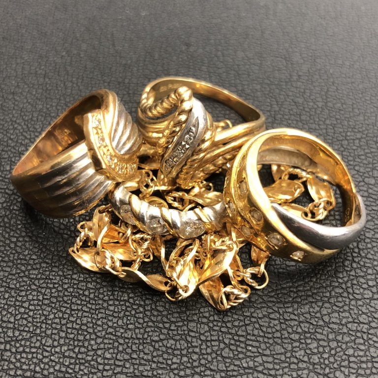 K18 Pt900コンビリング