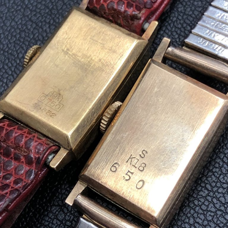 K18時計 不動品